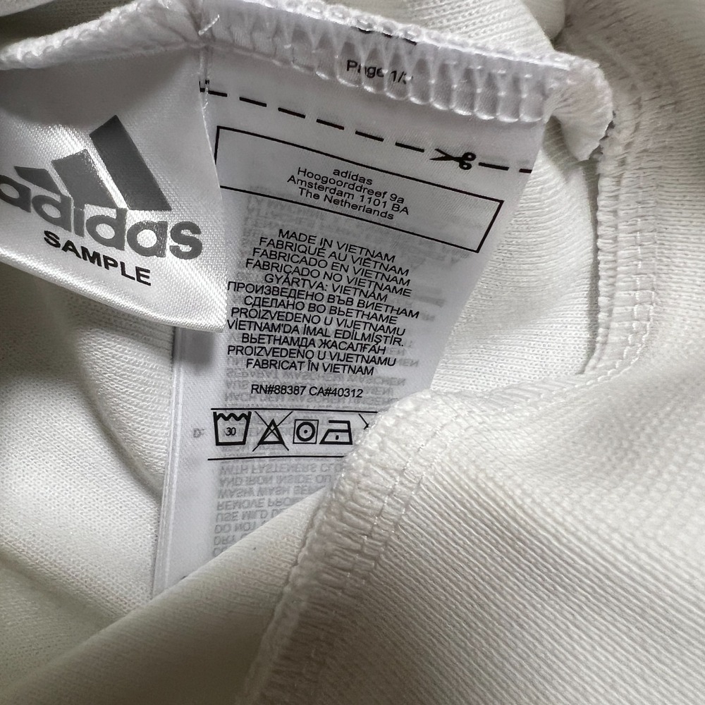 Adidas Womens S White Washington Huskies Primegreen Full Zip Track Jacket NWT - Picture 5 of 8